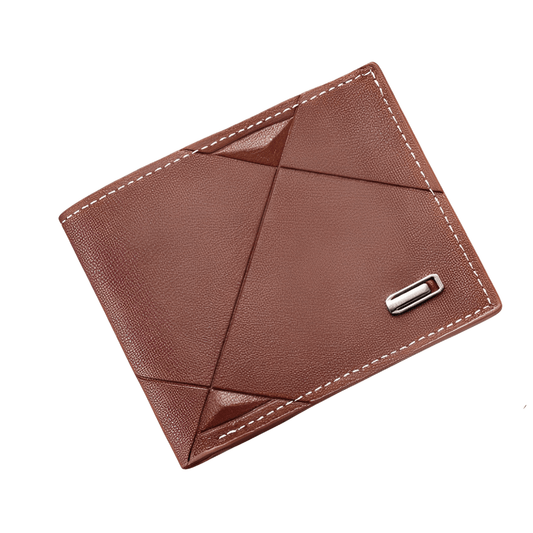 Carteira Bifold De Couro