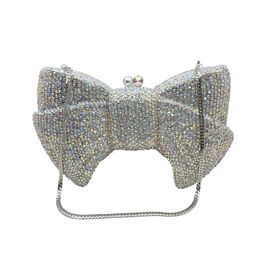 Clutch Strass Laço