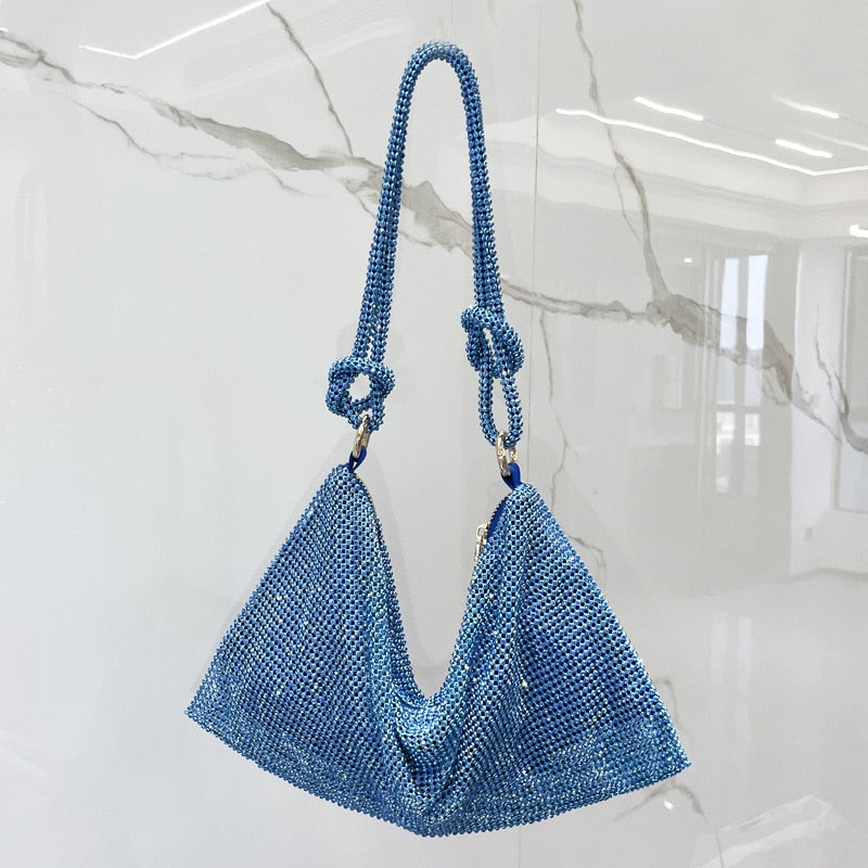 Bolsa de Ombro Strass