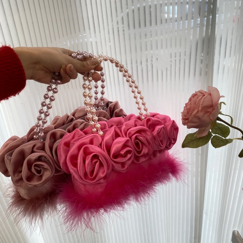  Clutch Flor e Plumas