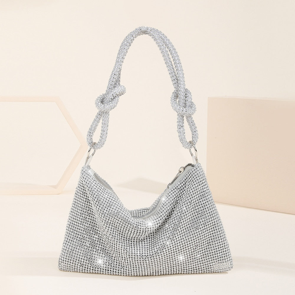 Bolsa de Ombro Strass