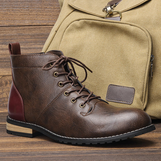 Bota Masculina Americana Retrô