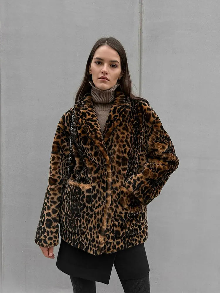  Jaqueta Feminina Leopardo Animal Print Onça