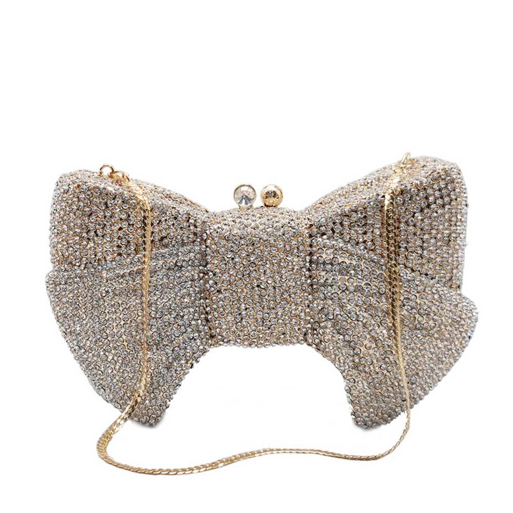 Clutch Strass Laço