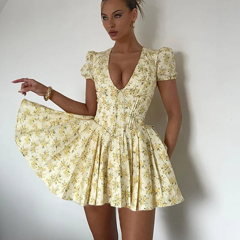 Vestido_Curto_Floral_Amarelo_Manteiga