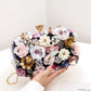 Clutch Flor e Strass