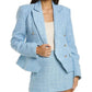 Conjunto Blazer e Short Saia Azul