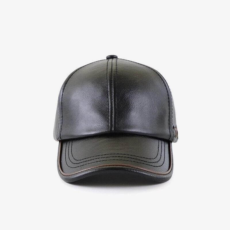 Boné De Couro Trucker