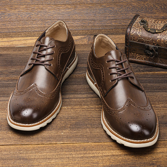 Sapato Romano Brogue Casual